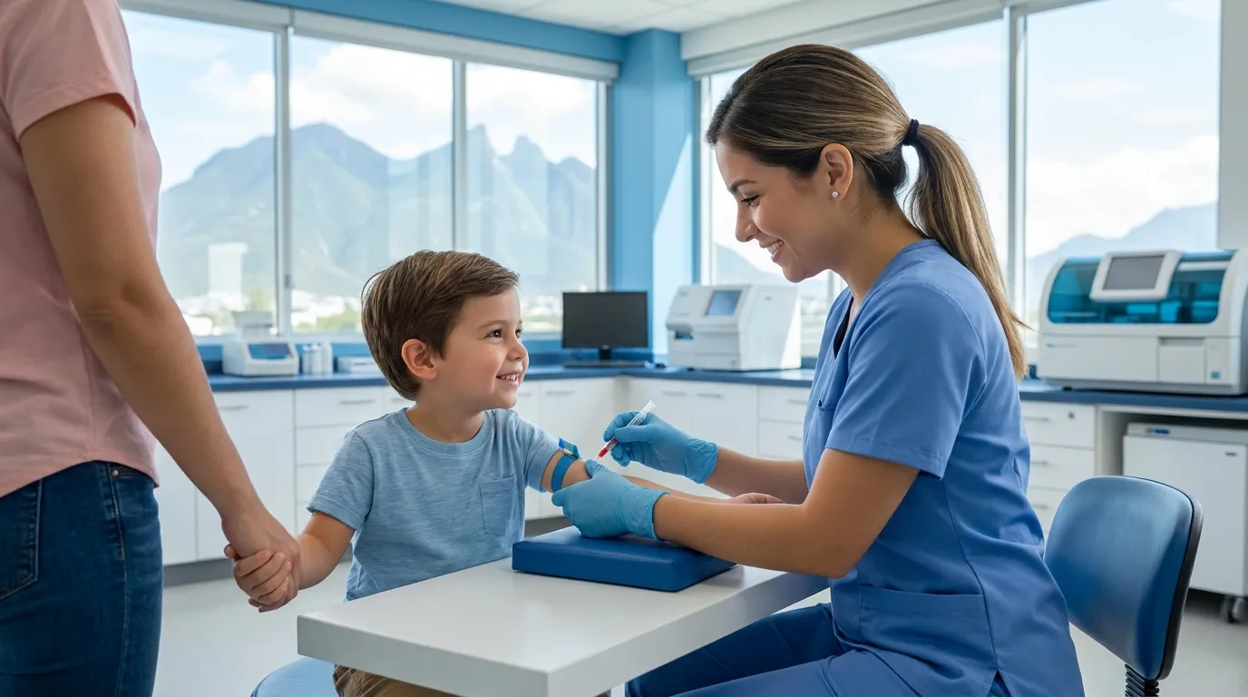 Salud Infantil en Monterrey: Guía de Estudios de Laboratorio para Padres