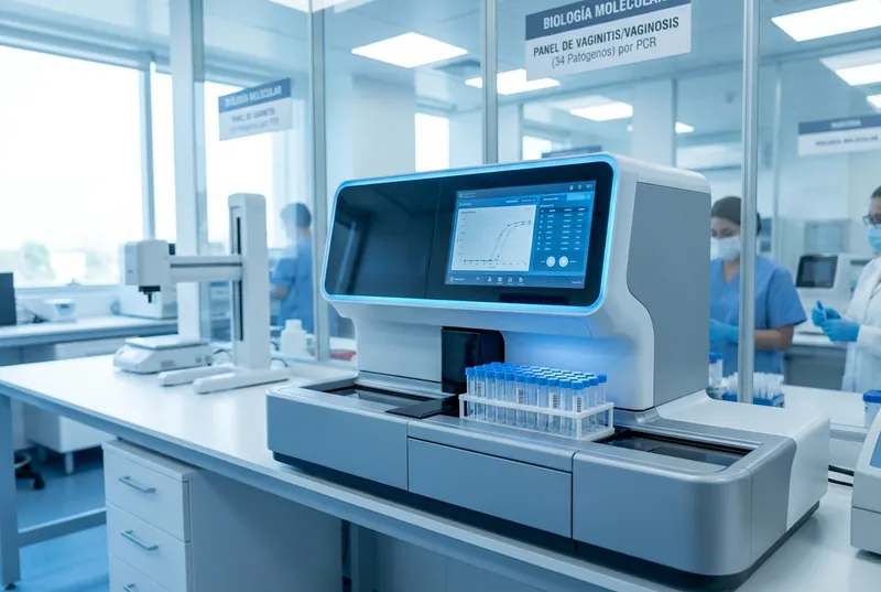 PANEL DE VAGINITIS/VAGINOSIS (34 Patógenos) por PCR en QCV Laboratorios — Biología Molecular. Estudio de laboratorio clínico con resultados rápidos en San Nicolás de los Garza y Monterrey, N.L.