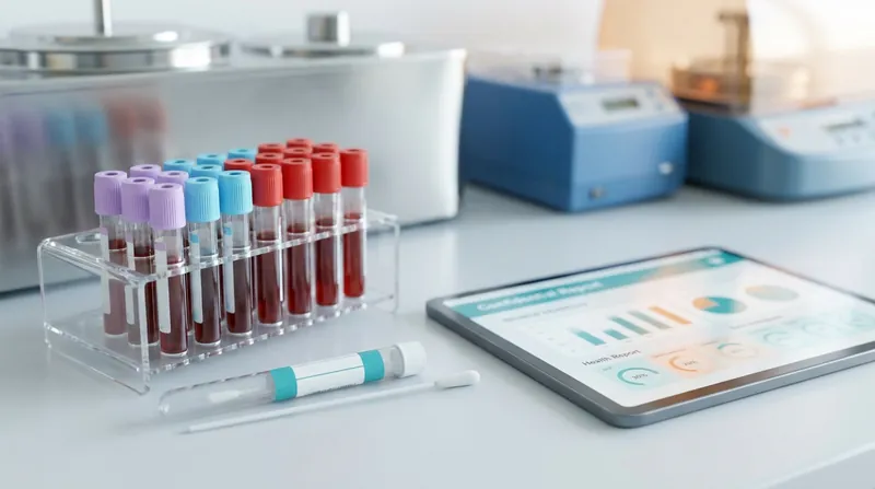 PCR DE ITS + CHECKUP BÁSICO en QCV Laboratorios — Paquetes Generales. Estudio de laboratorio clínico con resultados rápidos en San Nicolás de los Garza y Monterrey, N.L.