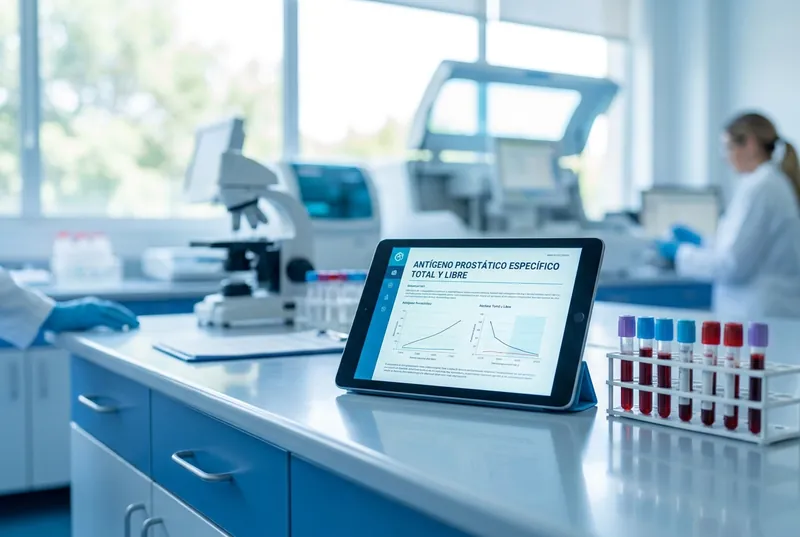 ANTÍGENO PROSTÁTICO ESPECÍFICO TOTAL Y LIBRE en QCV Laboratorios — Hormonas e Inmunología. Estudio de laboratorio clínico con resultados rápidos en San Nicolás de los Garza y Monterrey, N.L.