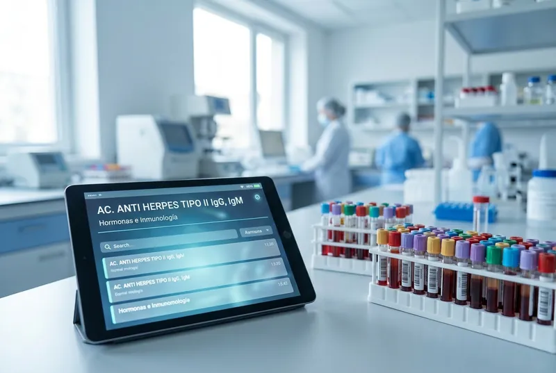 AC. ANTI HERPES TIPO II IgG, IgM en QCV Laboratorios — Hormonas e Inmunología. Estudio de laboratorio clínico con resultados rápidos en San Nicolás de los Garza y Monterrey, N.L.